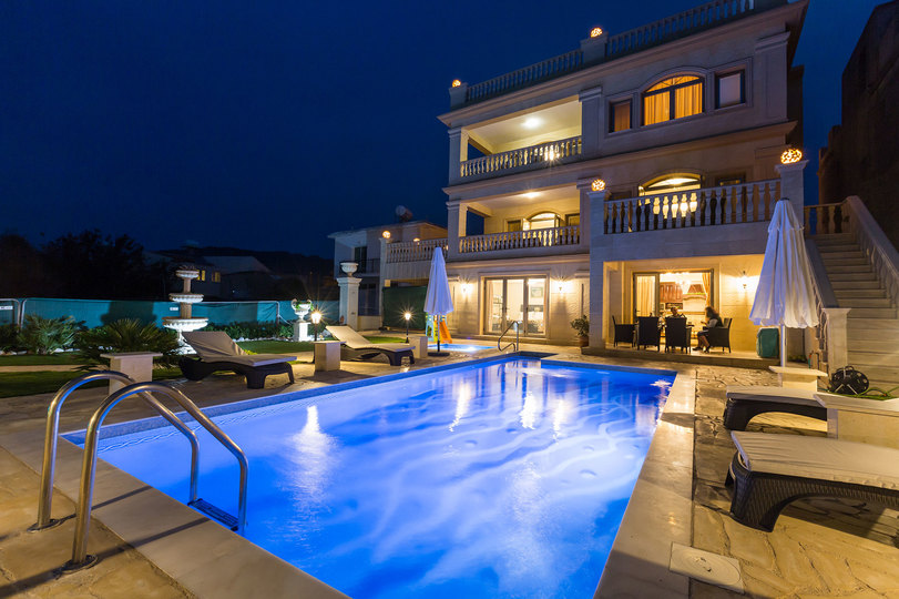 Imagine Renting Your Own 5-Star Private Cyprus Villa on the Beach, Paphos Villa 1411
