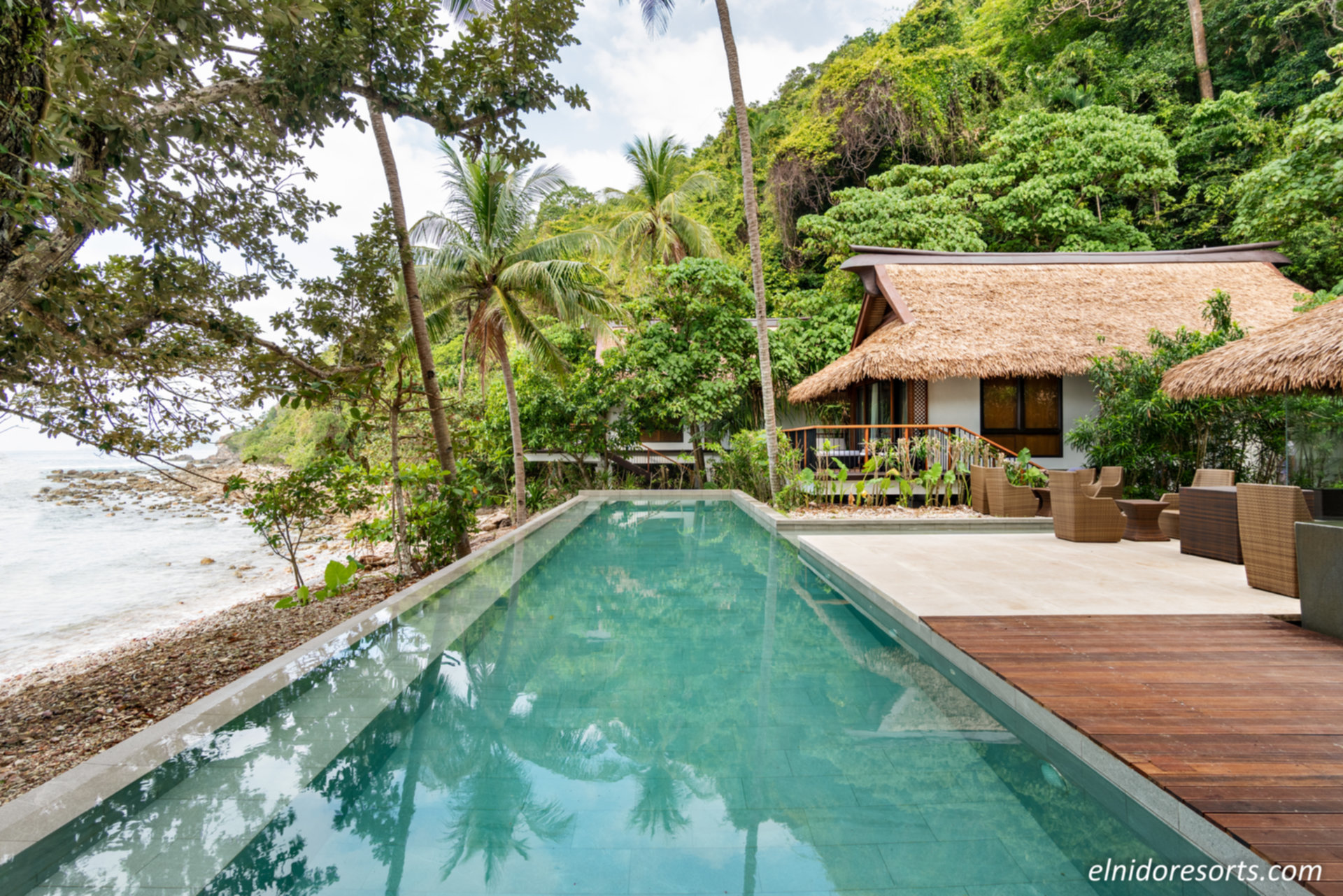 Exclusive 5 Star Villa with Private Pool on Pangulasian Island Resort, El Nido Villa 1010