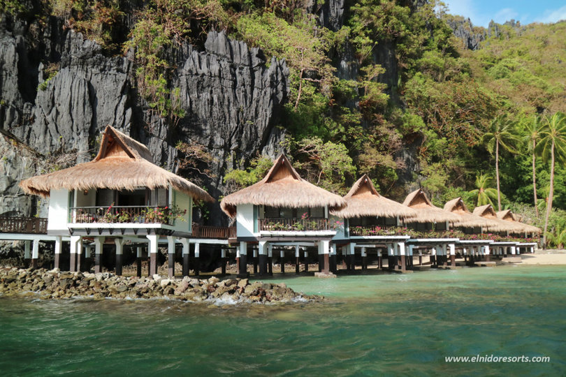 Beautiful 5 Star Water Cottage with Sea Views on Miniloc Island Resort, El Nido Cottage 1006