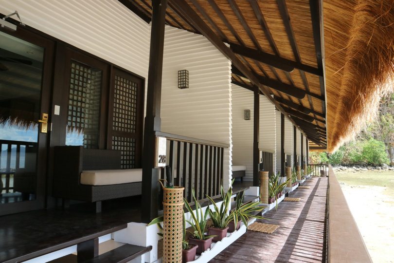 The Ultimate Deluxe Seaview Cottage on Miniloc Island Resort, El Nido Cottage 1016