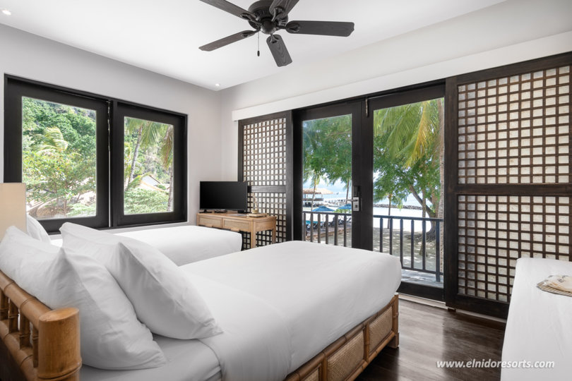 The Ultimate Deluxe Seaview Cottage on Miniloc Island Resort, El Nido Cottage 1016