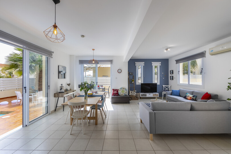 You and Your Family will Love this 5 Star Villa with Private Pool, Protaras Villa 1458