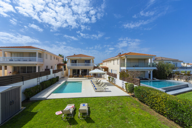 You and Your Family will Love this 5 Star Beachfront Villa, Protaras Villa 1536