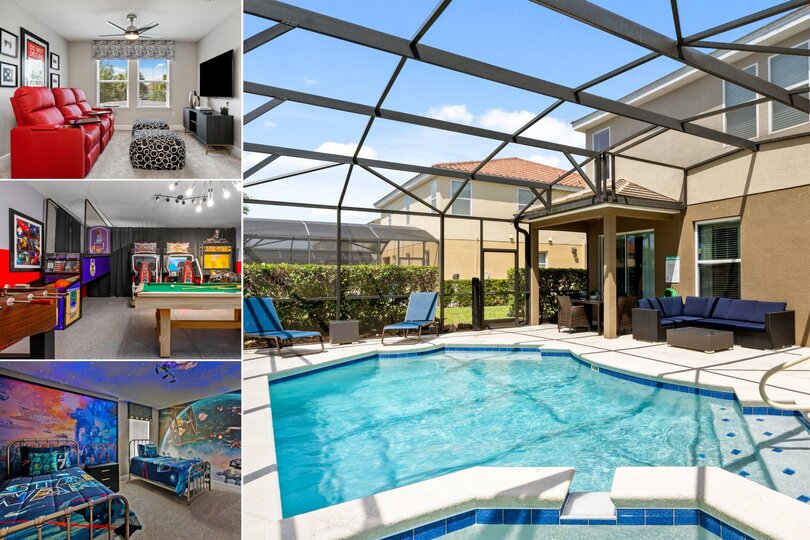 Luxury Private Villa with Pool on Solterra Resort,  Orlando Villa 5334