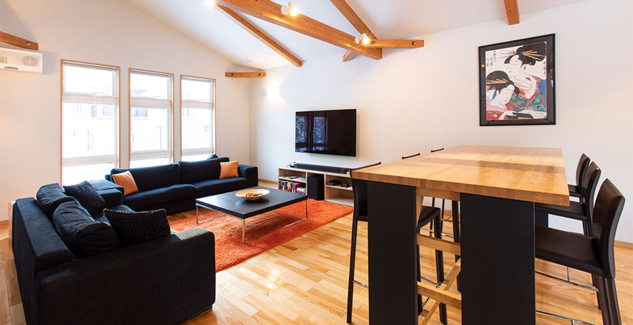 4 Vacation Chalet in Hirafu, Close to Ski Resort, Niseko Chalet 1020
