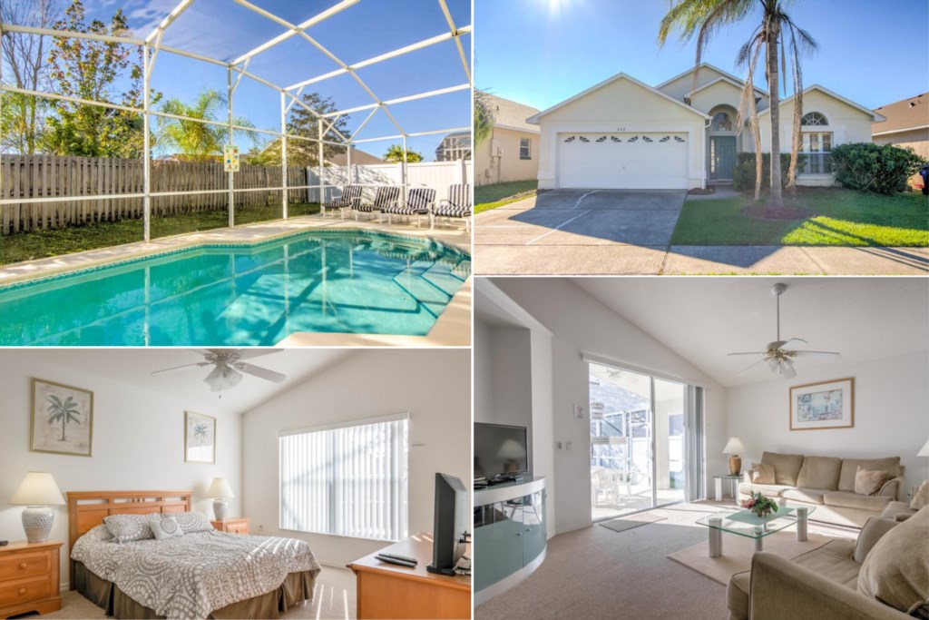 5 Star Villa with Private Pool on Eagle Pointe, Florida Villa 6048