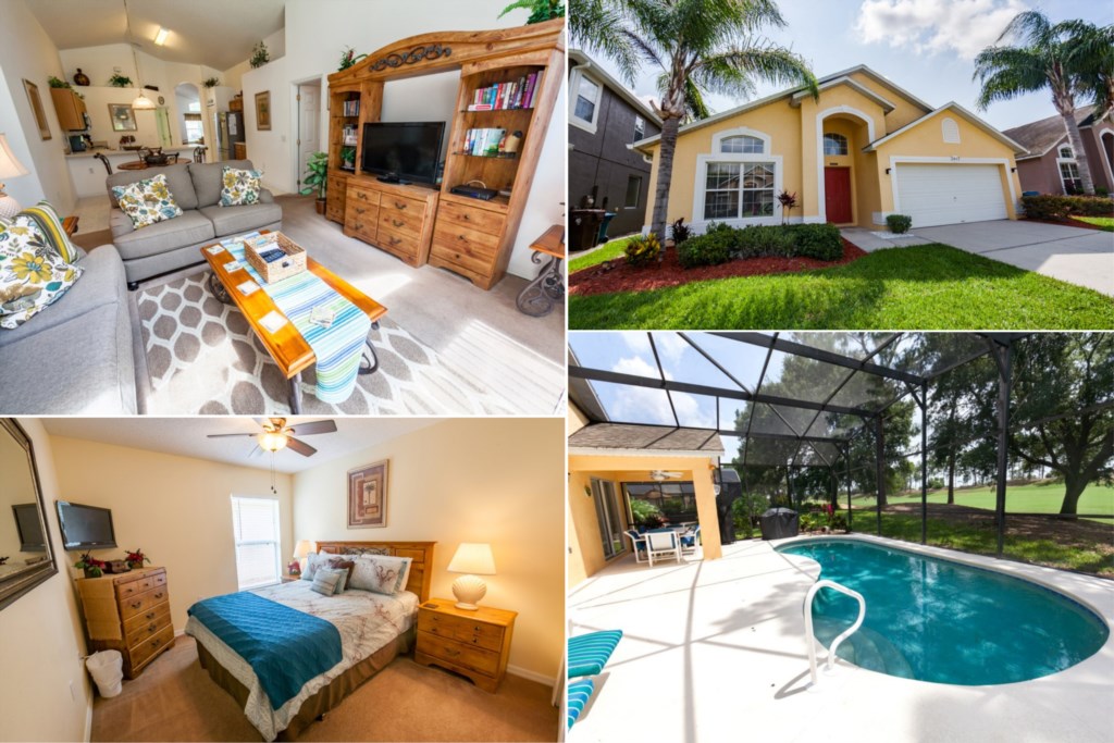 Luxury Villa with Fantastic Private Pool on The Abbey at West Haven, Florida Villa 6100