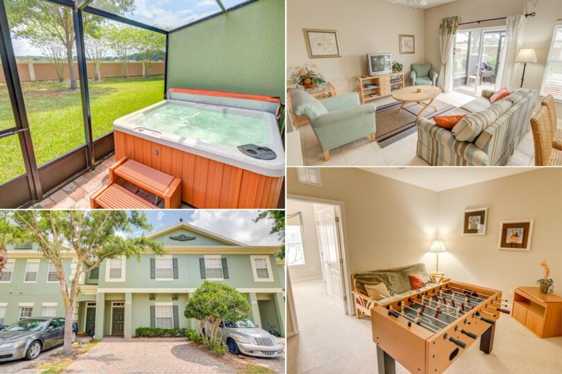 Exclusive Holiday Townhouse on Coral Cay Resort, minutes from Disney, Florida Townhouse 4203
