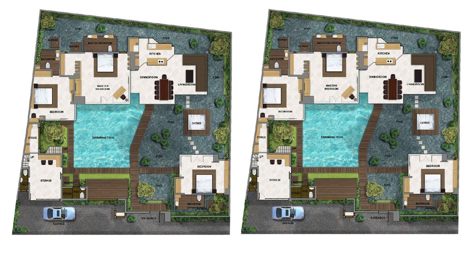 Beautiful Villa with Private Pool & Sunny Environment, Bali Villa 2138
