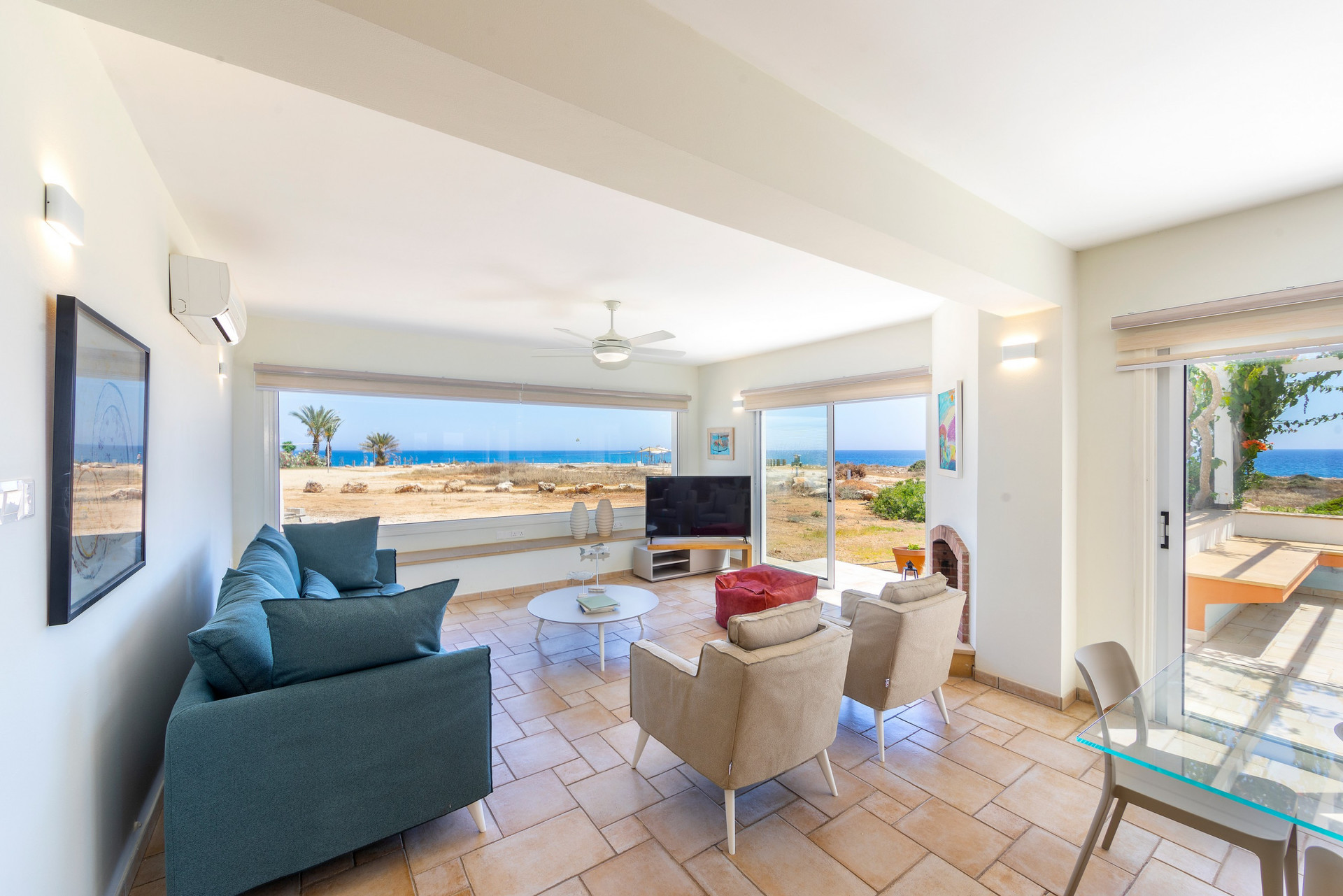 Beachfront Protaras Villa 1031