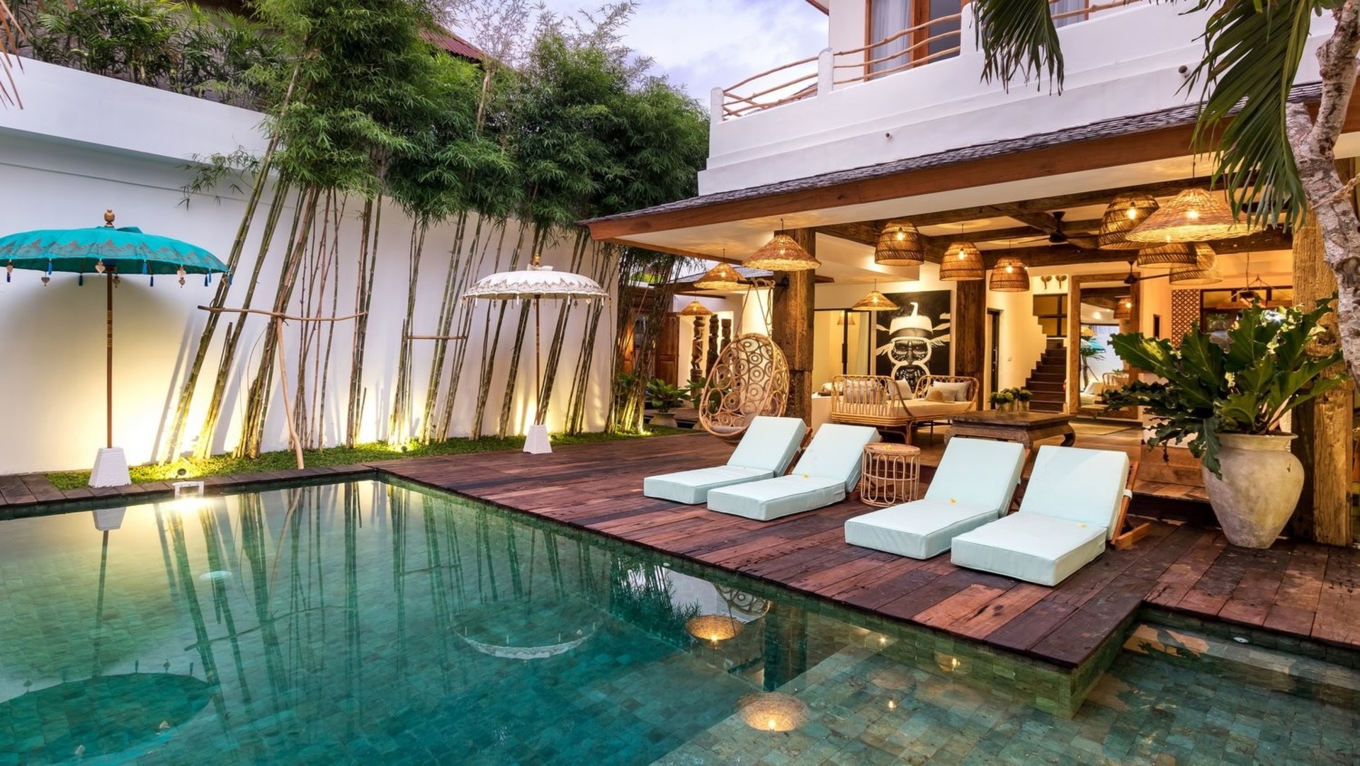 Peaceful 4 Bedroom Vacation Villa With Pool, Bali Villa 2205