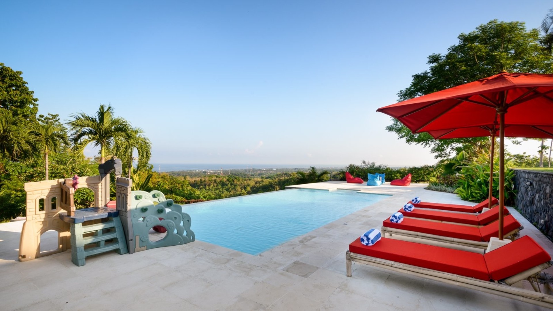 Lovely 3BR Villa W/ Amazing Pool & Sea views, Bali Villa 2235