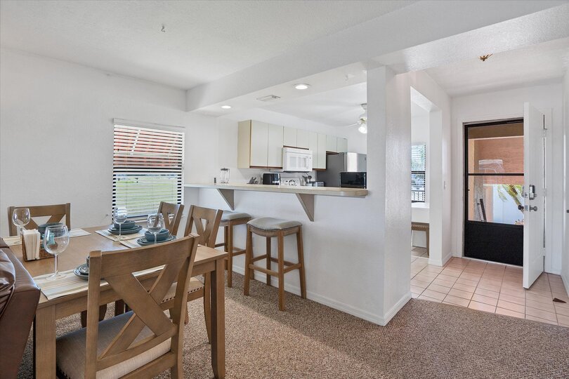 Breakfast bar seats 2