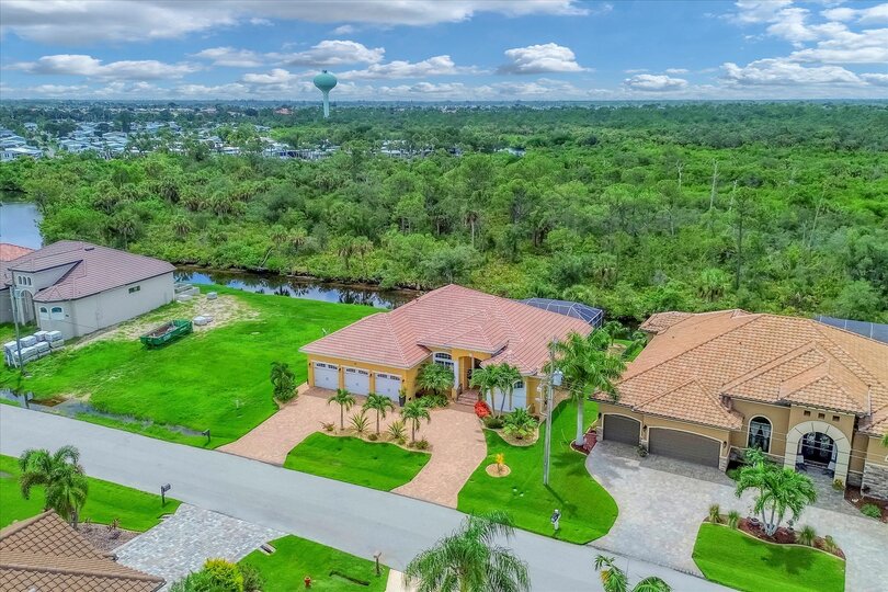 Stunning waterfront home with private pool & spa in Burnt Store Isles in historic Punta Gorda