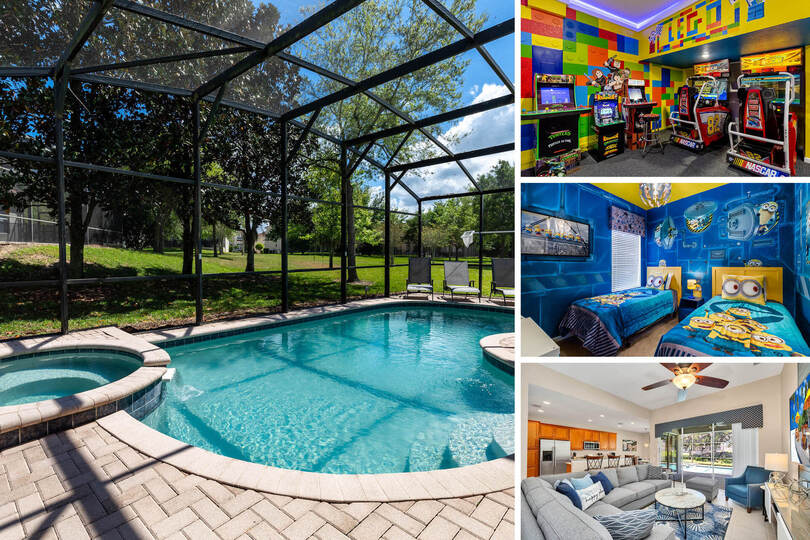 Luxurious 5 Bedroom Villa, Orlando Villa 6503, Kissimmee, United States