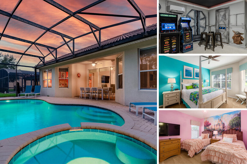 Orlando Oasis: 5 Bed Villa,6504, Kissimmee, United States