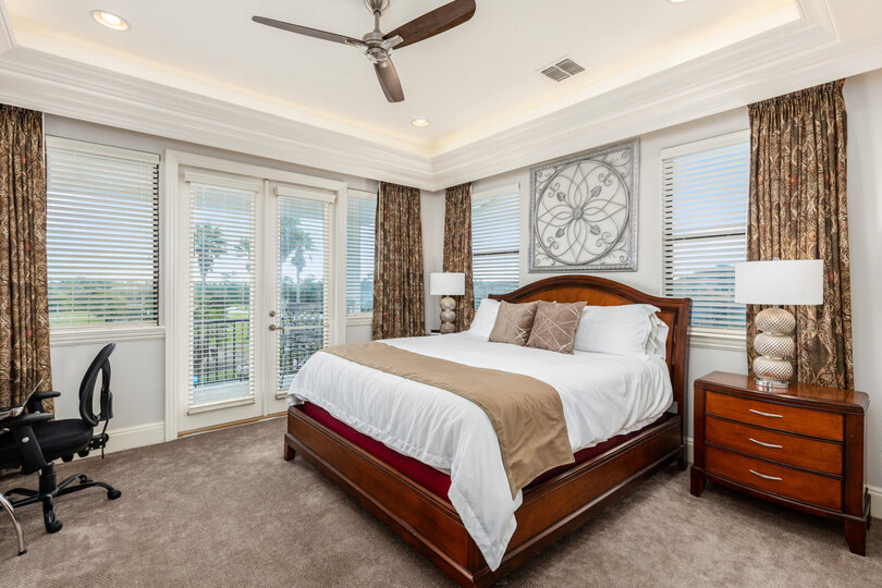 Sleep into one of our king-size bedrooms.
