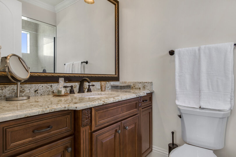 Private en-suite bathroom in the Dubai Suite