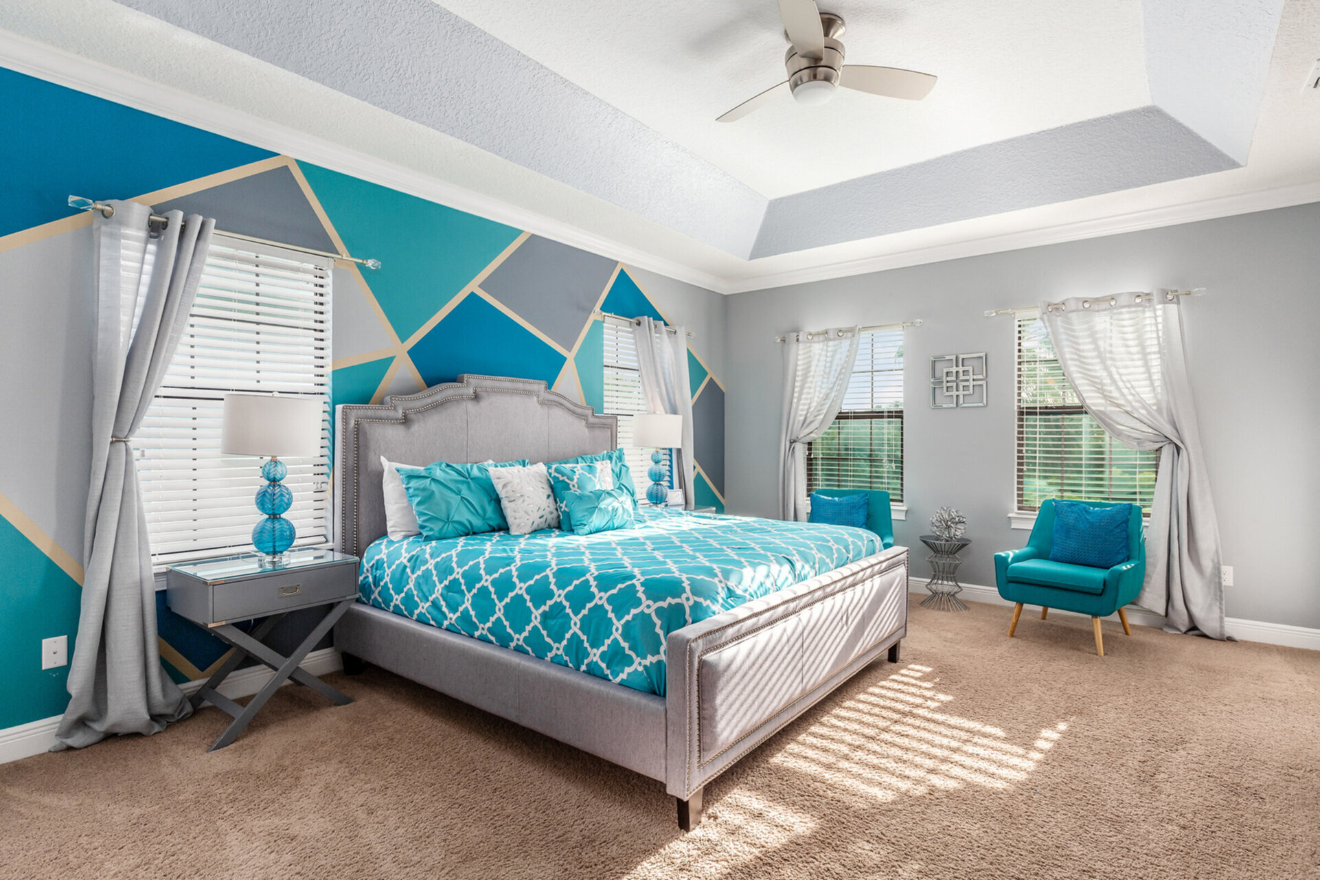 Master suite located on the second floor