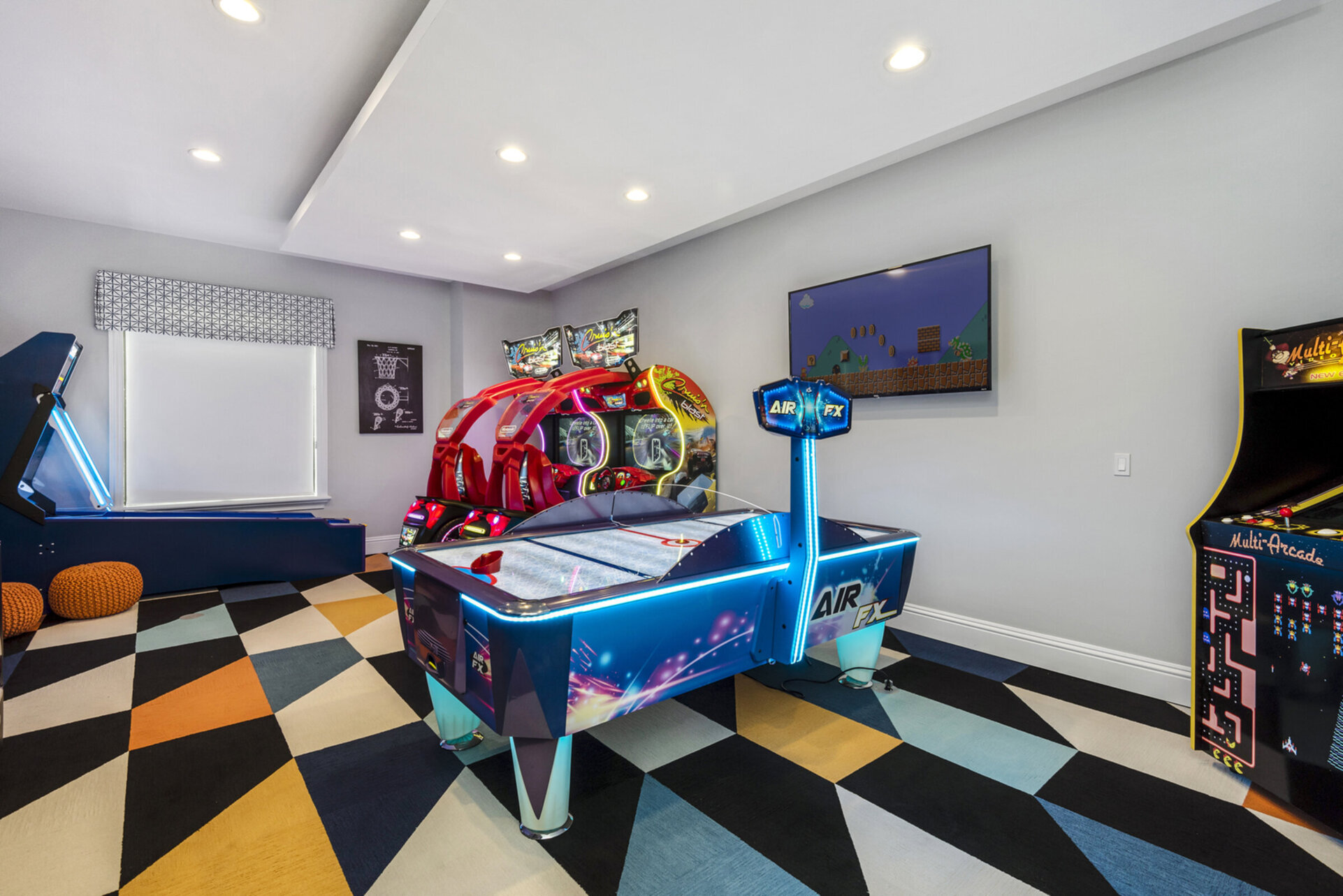 From skee ball to air hockey to multi-arcade games, the KidZone has it all