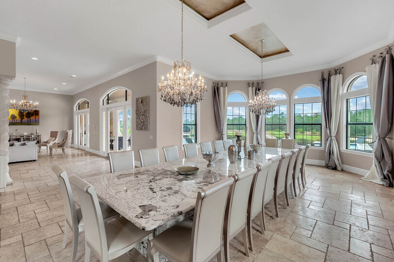 A beautiful open concept living space is perfect for the whole family to spend time together