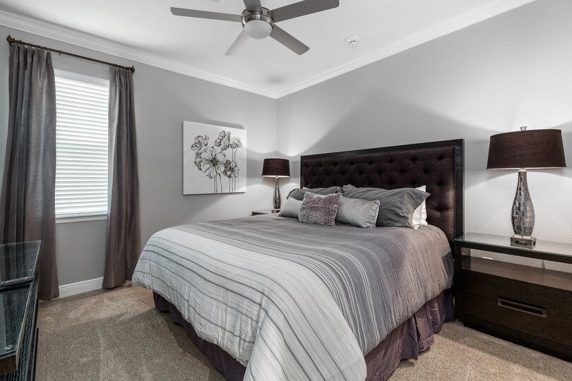 Plush king master suite