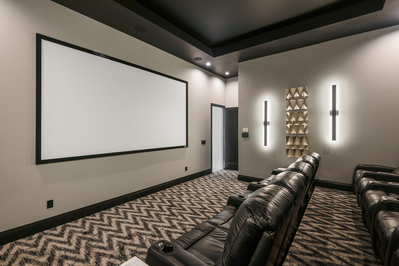 Don't forget the popcorn as you experience all the fun of the movies in your own home