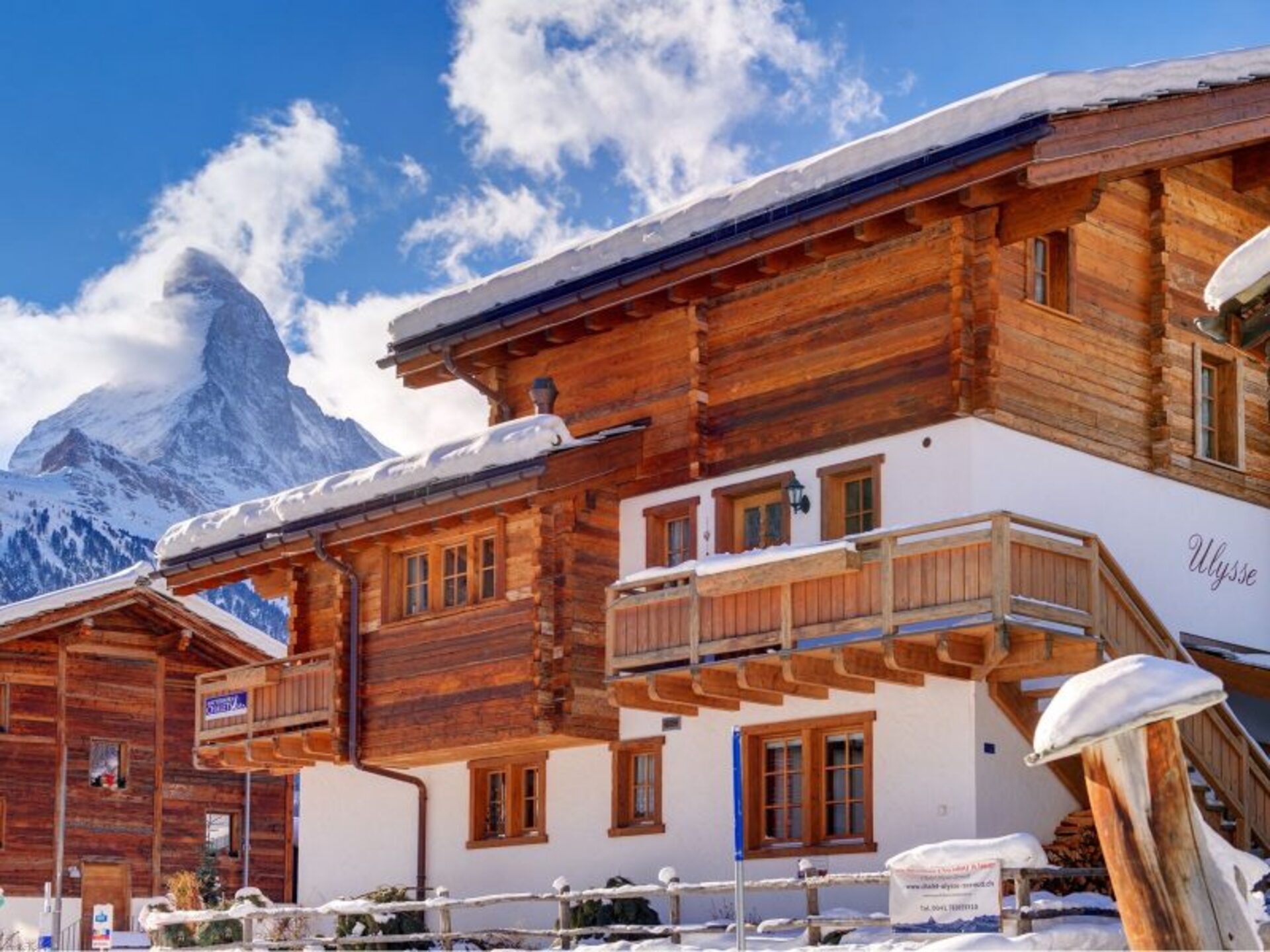 A Cozy Alpine Embrace Beneath the Matterhorn 1205