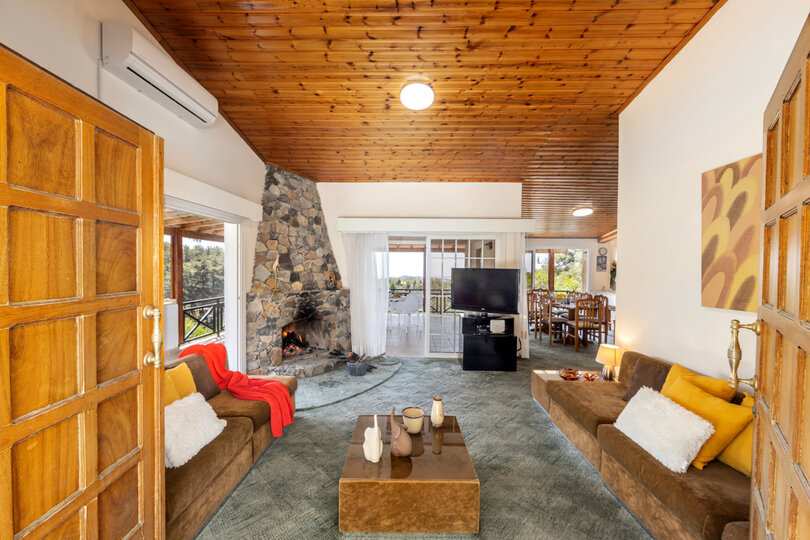 5 Star Villa Platres Forest Panorama - Luxury Mountain Retreat