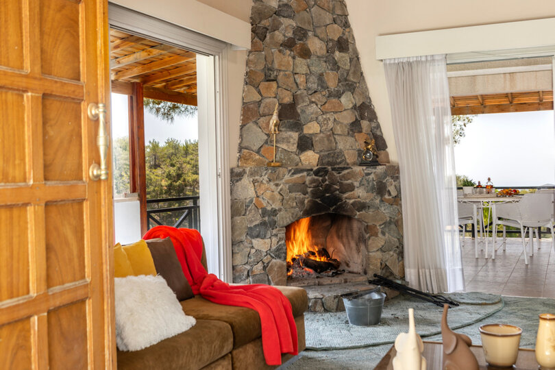 5 Star Villa Platres Forest Panorama - Luxury Mountain Retreat