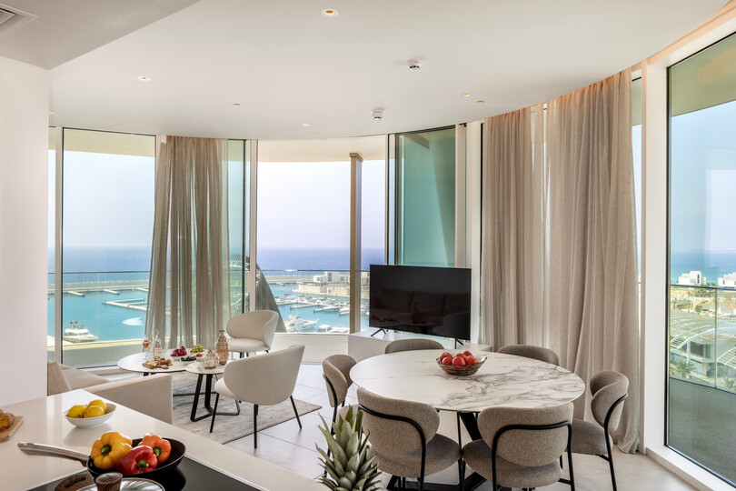 5 Star Villa Ayia Napa Marina East Tower - Luxury Oceanfront Suite