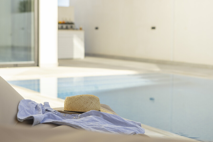 5 Star Villa Periyiali Seaside Haven - Cliffside Coastal Retreat