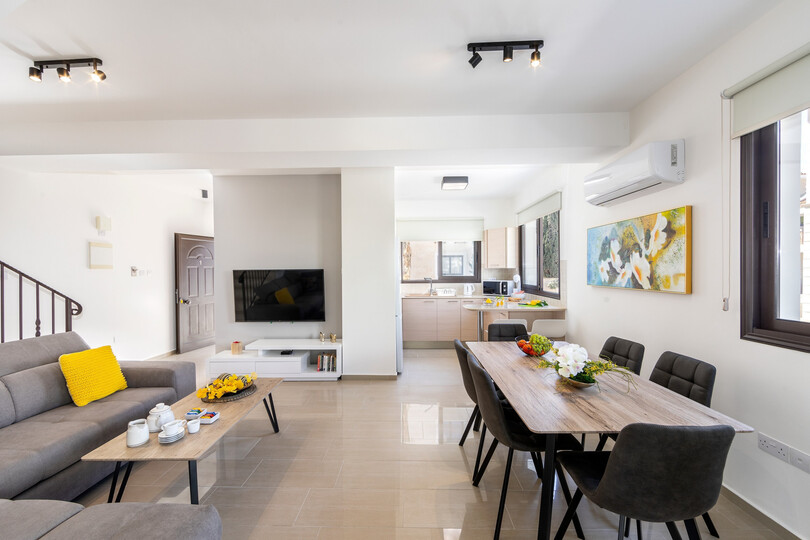 5 Star Angela Nefeli Villa – Stylish Coastal Retreat in Protaras