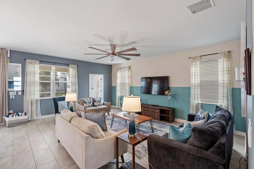 Living Room 65" Smart TV
