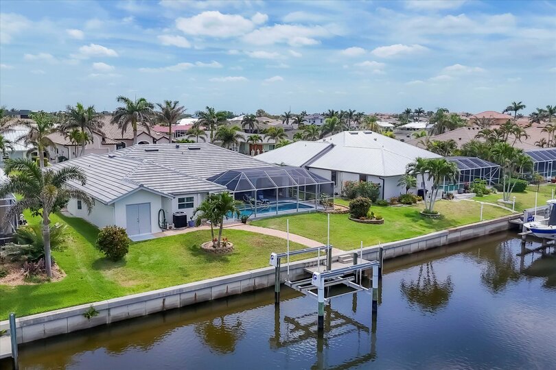 Beautiful Punta Gorda Pool Home with Water View (Boat lift not available)