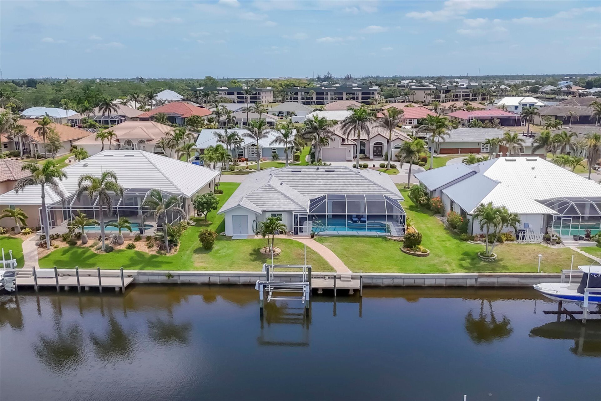 Beautiful Punta Gorda Pool Home with Water View (Boat lift not available)