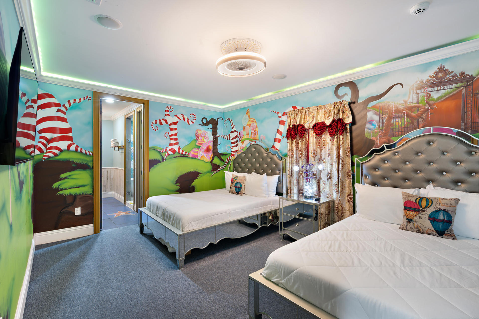 Charlie and the Chocolate Factory 2 Queens Bedroom 13 Upstairs