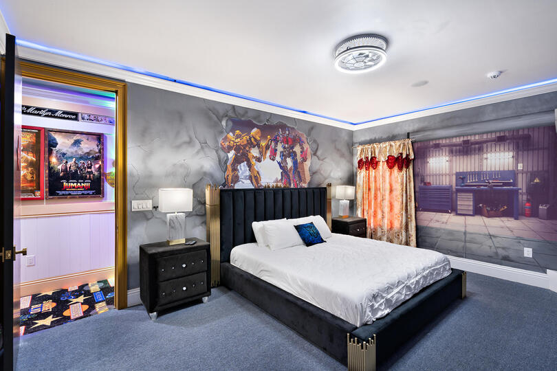 Transformers King Suite Bedroom 14 Upstairs