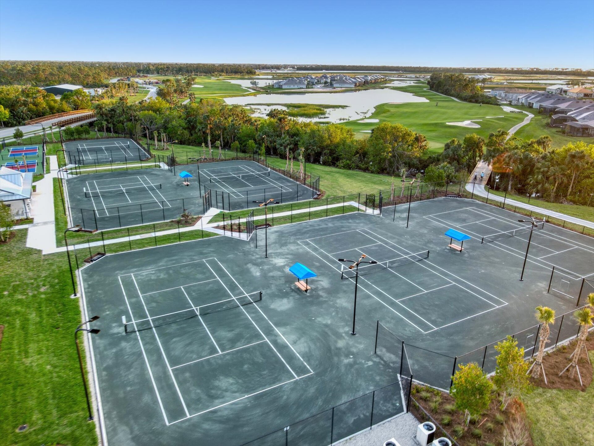 Pickleball and Tennis Courts