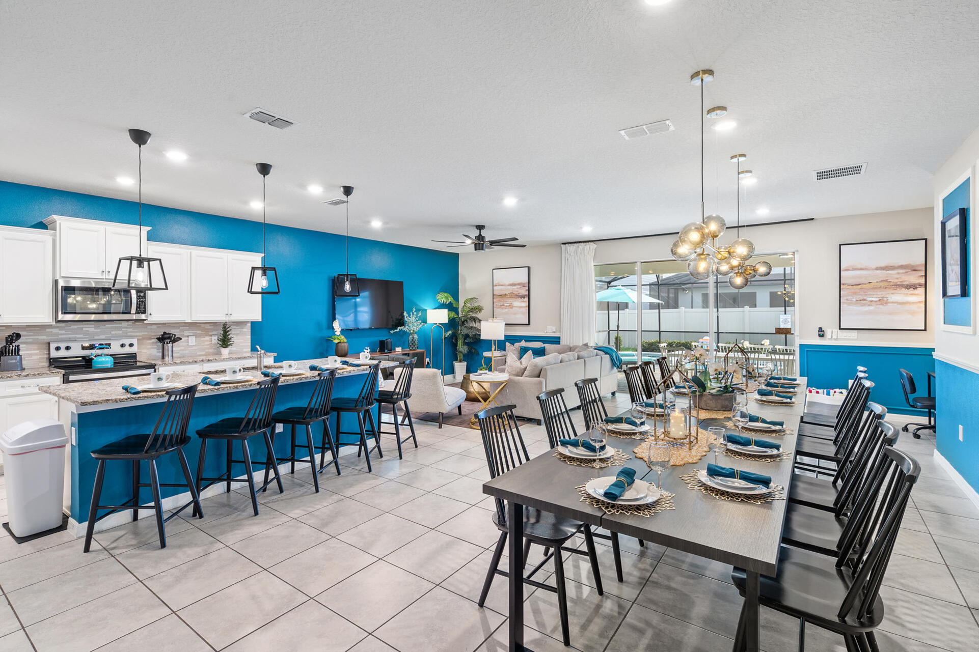 Dining / Kitchen / Living