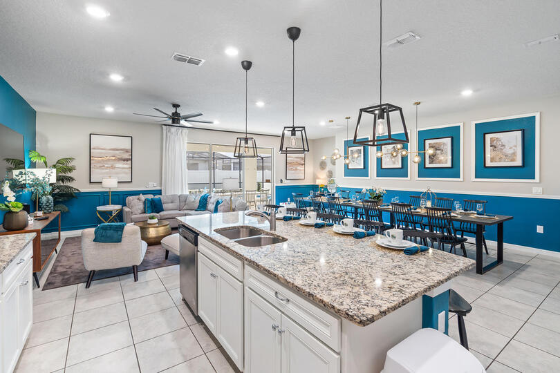 Kitchen Island / Dining / Living