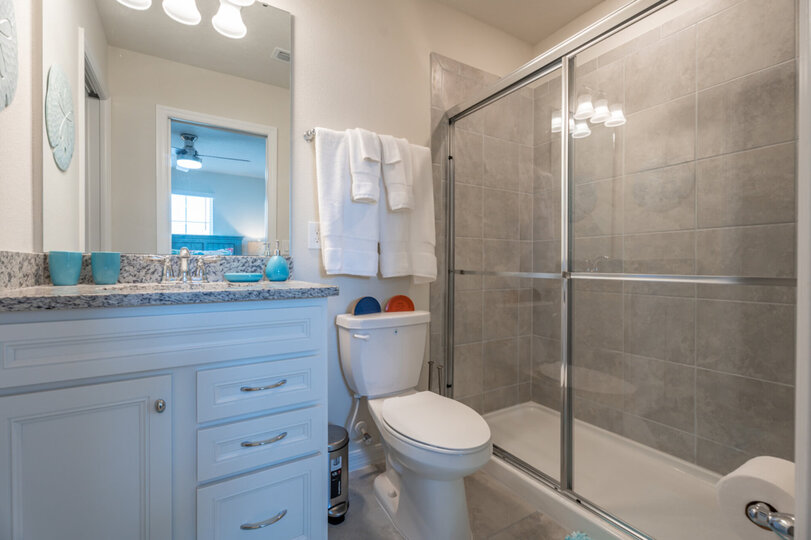 King Suite Bathroom 4 Upstairs Shower
