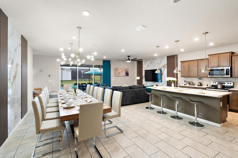 Dining / Kitchen / Living