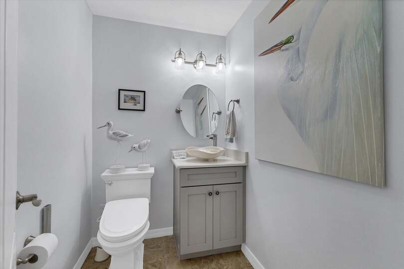 Downstairs Half bathroom
