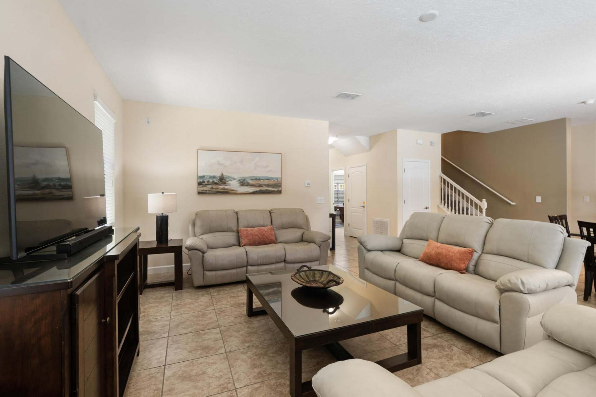 Living Room 65" Smart TV